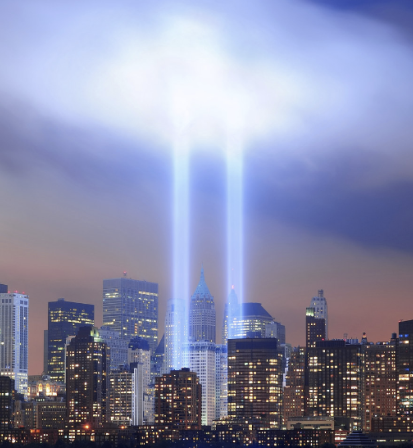 Two Beams Light up New York's Skyline in a Beautiful Tribute to 9/11